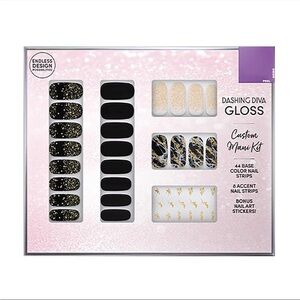 Black and Gold Mani Kit